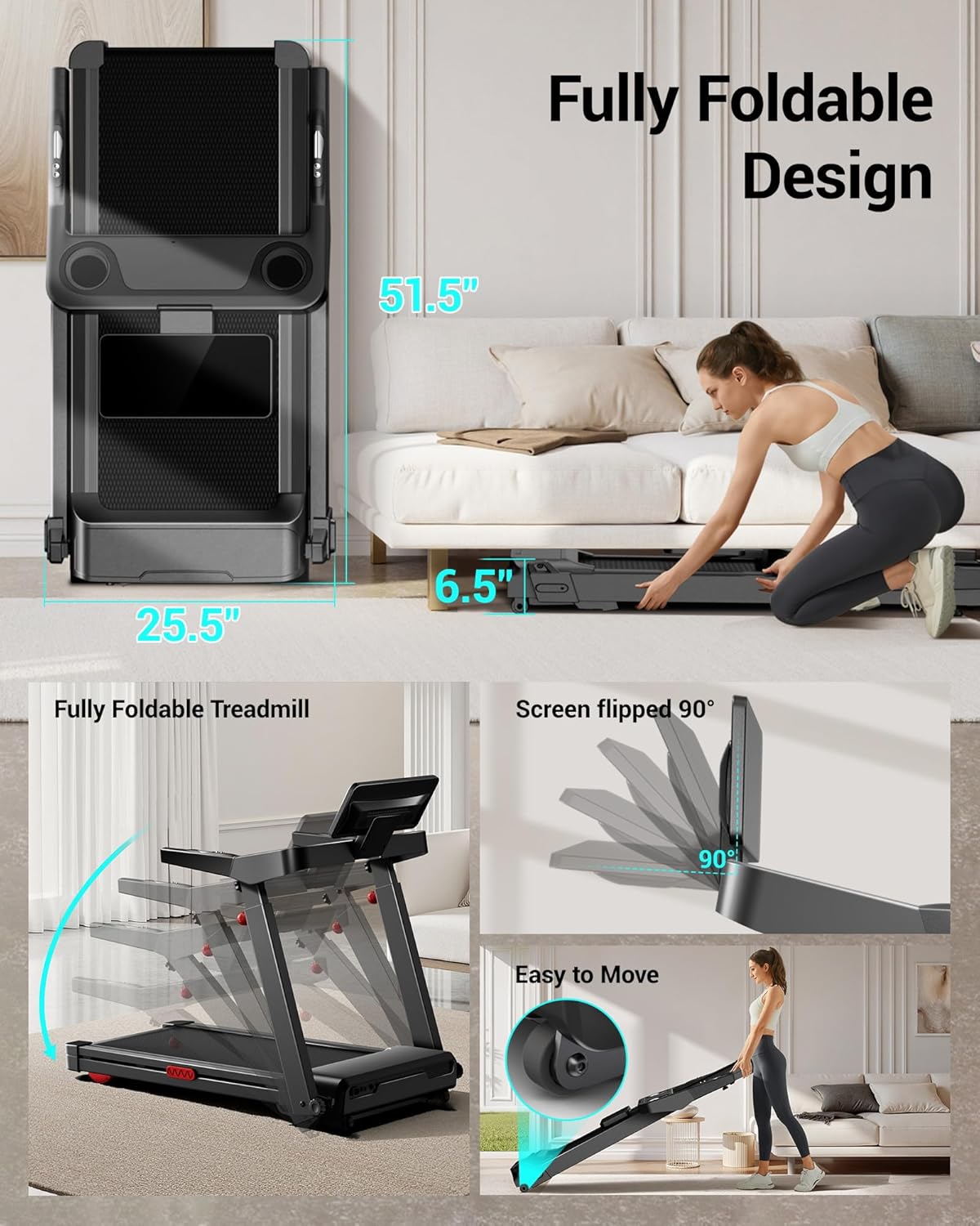 Umay L20 — Tapis de Course Pliable SPRINTMAISON