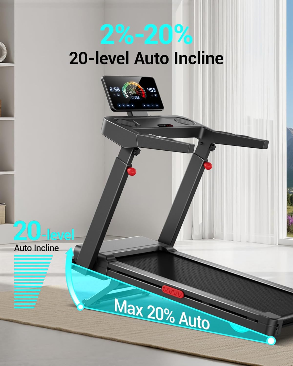 Umay L20 — Tapis de Course Pliable SPRINTMAISON